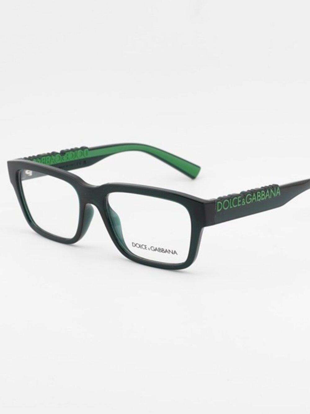 Dolce & Gabbana DG5112 3008 Eyeglasses Green 53mm Rectangle Frame